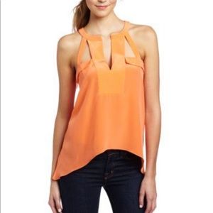 BCBG Kayleen Draped Top
